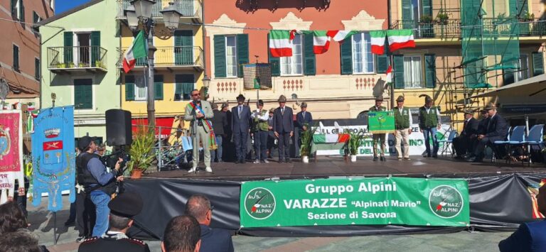 Liguria, l’assessore Paolo Ripamonti è intervenuto a Varazze alla cerimonia per il 50° premio “L’Alpino dell’anno”