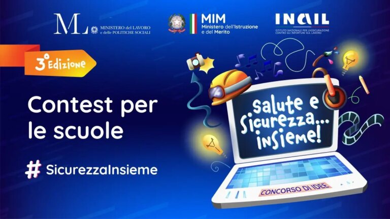 Al via la terza edizione di “Salute e sicurezza insieme” per sensibilizzare gli studenti sull’importanza della salute nei luoghi di lavoro