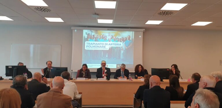 Al Sant’Andrea di Roma il primo trapianto al mondo di arteria polmonare con segmento criopreservato