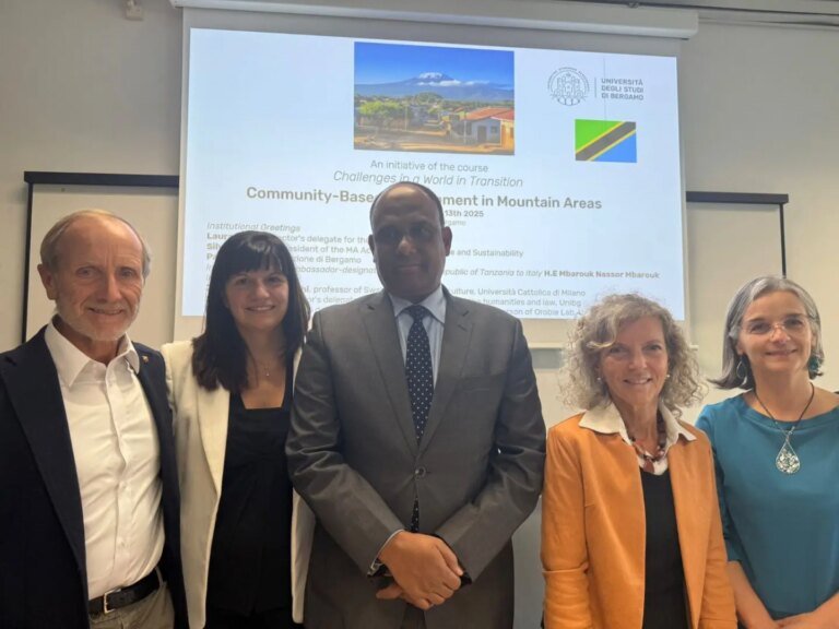 L’Ambasciatore della Tanzania in visita all’Università di Bergamo