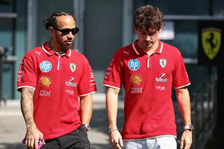 Delusione Ferrari in Brasile, i piloti reagiscono sui social. Leclerc “Daremo tutto, come sempre”, Hamilton “Non mi arrenderò”