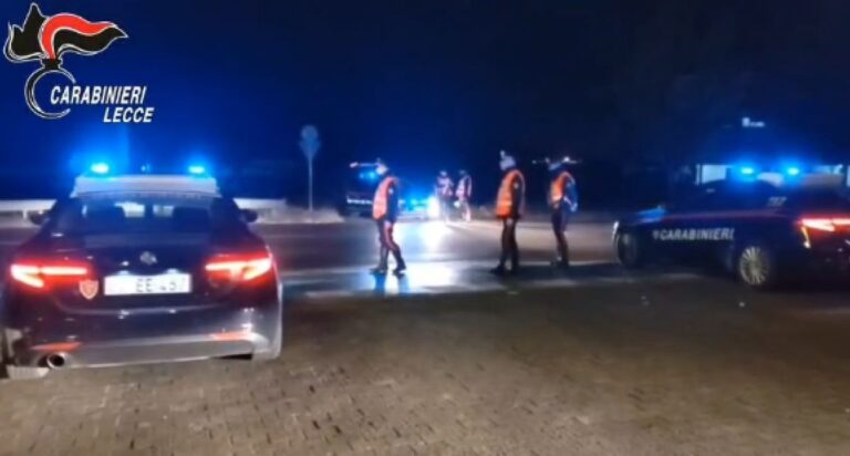 Vasta operazione antimafia nel Lecce, diverse misure cautelari