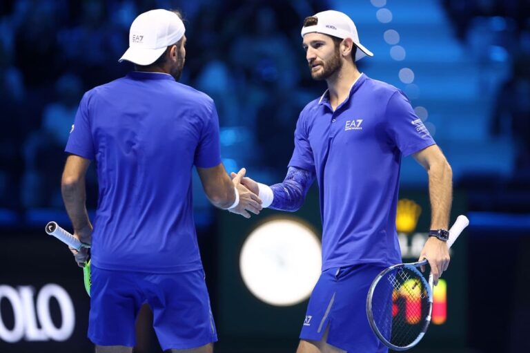 Atp Finals, Bolelli e Vavassori sconfitti in semifinale