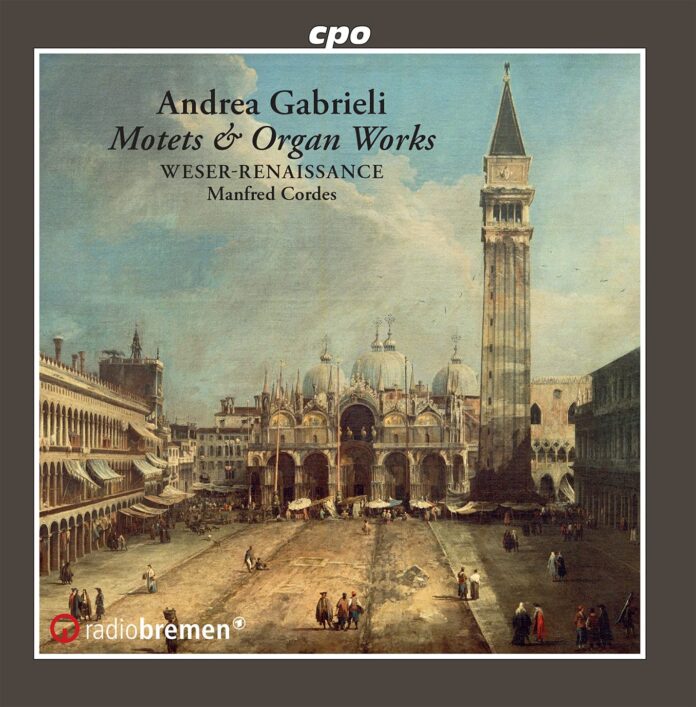 CD-cover-Weser-Renaissance-Andrea-Gabrieli