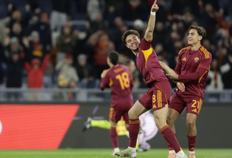 Roma, prima vittoria casalinga in Europa League: finisce 2-1 contro il Midtjylland