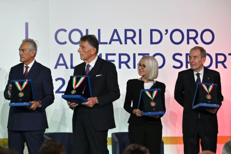 Il Coni conferisce a Lucia Aleotti il Collare d’Oro al merito sportivo