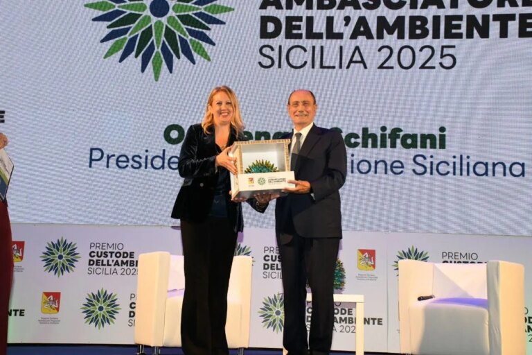 A Schifani il premio ‘Ambasciatore dell’Ambiente Sicilia 2025’: “Valore non negoziabile e primario”