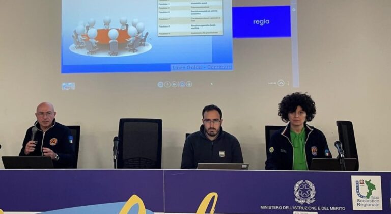 Al via la tre giorni di formazione per l’aggiornamento e la digitalizzazione dei Piani comunali di Protezione Civile