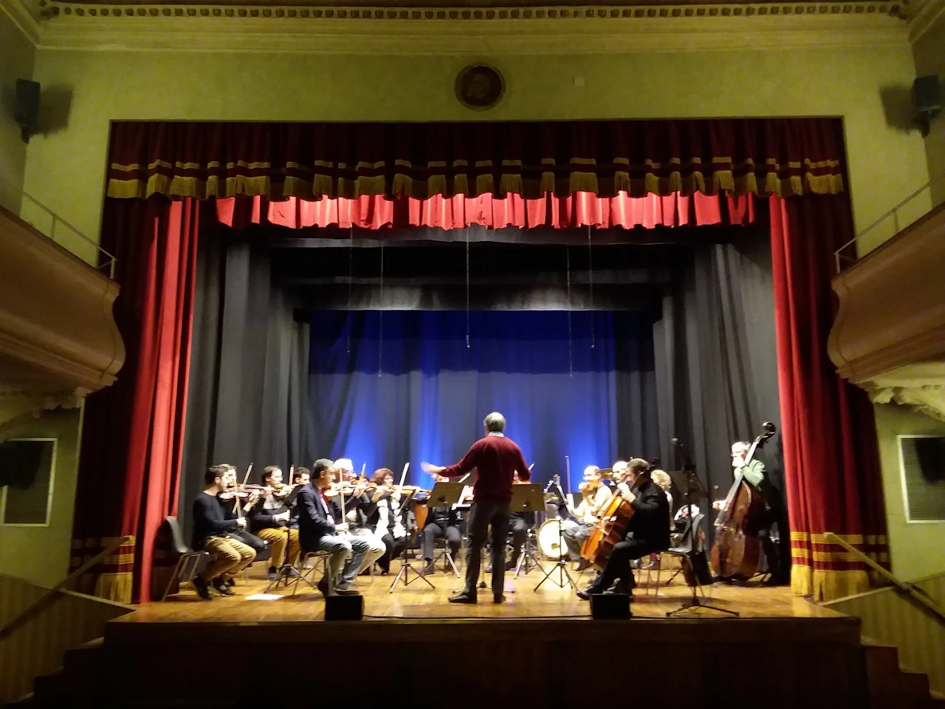 Teatro Modernissimo a Noventa Vicentina, prove