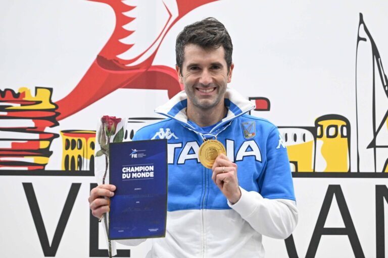 Mondiali Master, a Manama trionfo di Ugo Balestrieri nel fioretto 40+