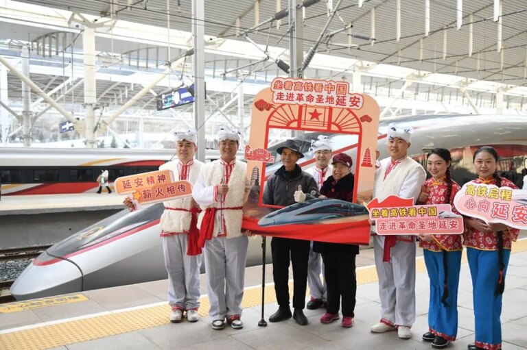 Cina: inaugurata la ferrovia ad alta velocità Xi’an-Yan’an (2)