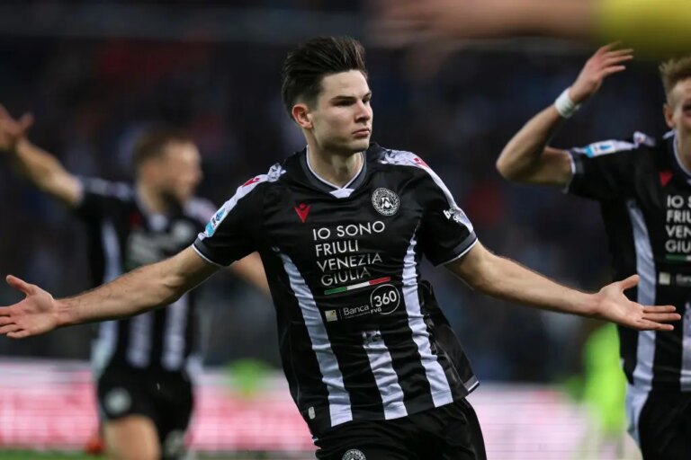 Il Napoli cade a Udine, decide una magia di Ekkelenkamp