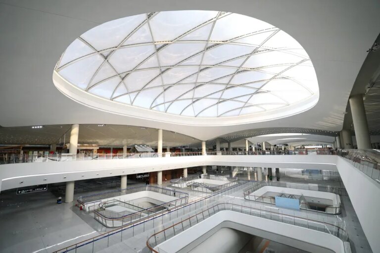 Cina: inaugurata la stazione ferroviaria di Pechino Tongzhou (2)