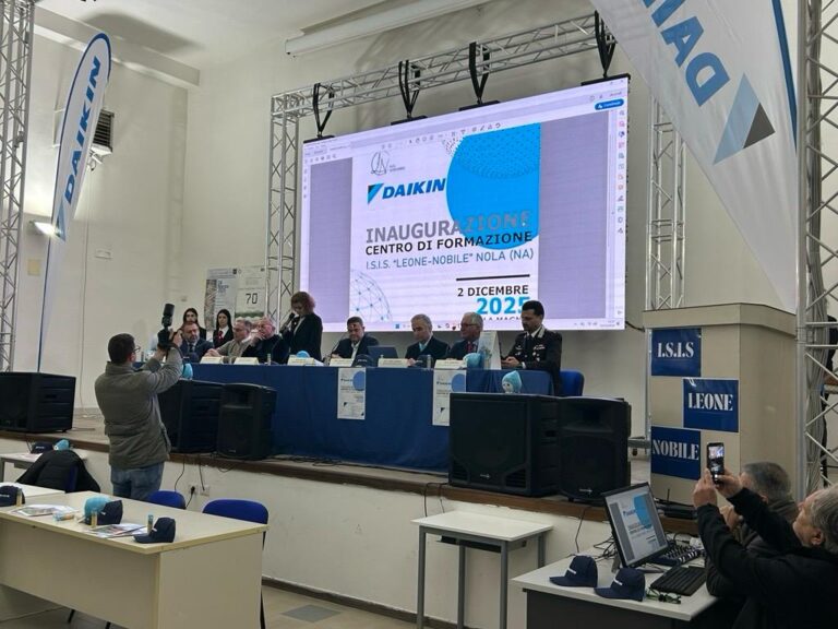 Daikin Italia inaugura il decimo Centro di Formazione all’I.S.I.S. Leone-Nobile di Nola