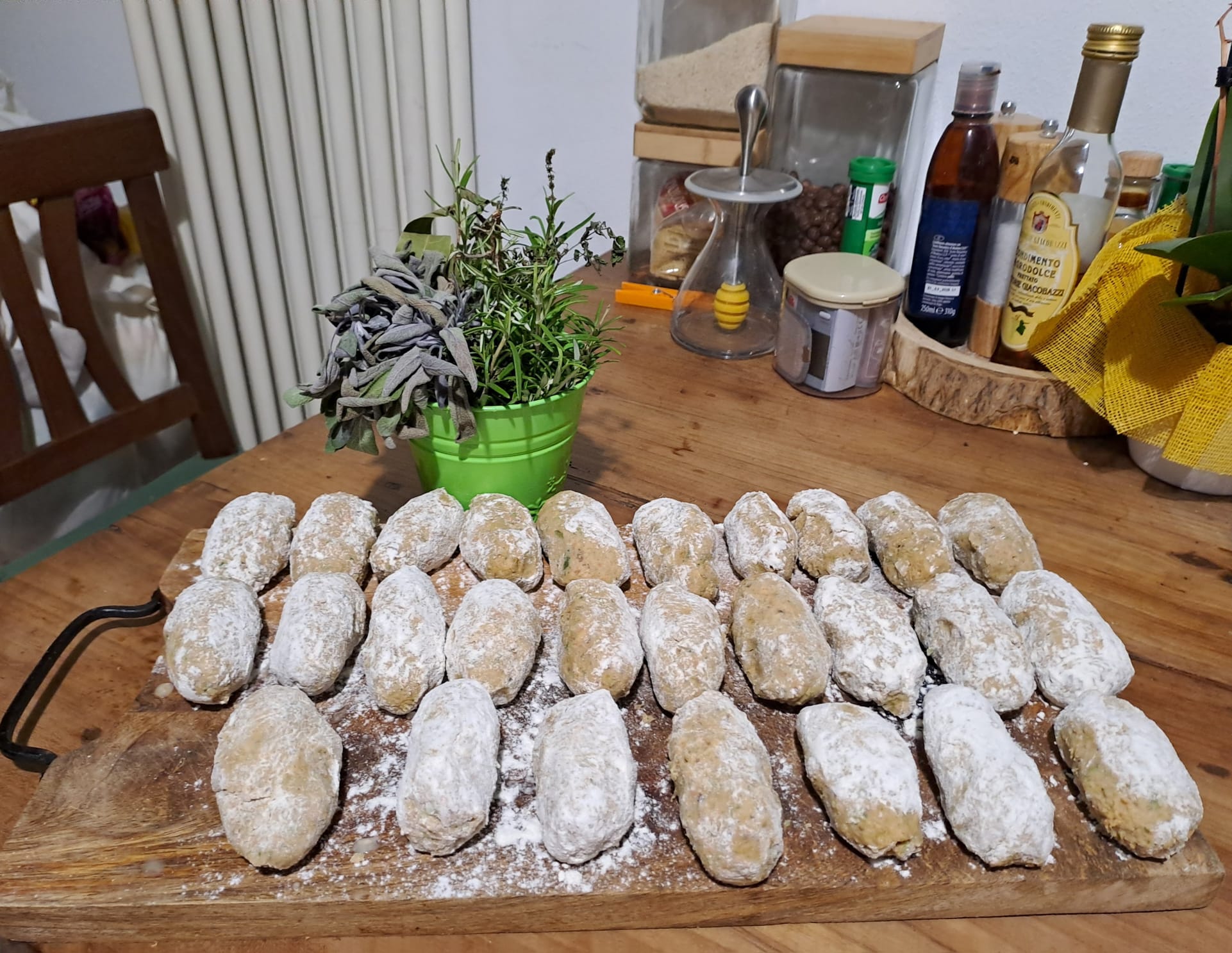 Ed eccole pronte per essere cotte a piacere