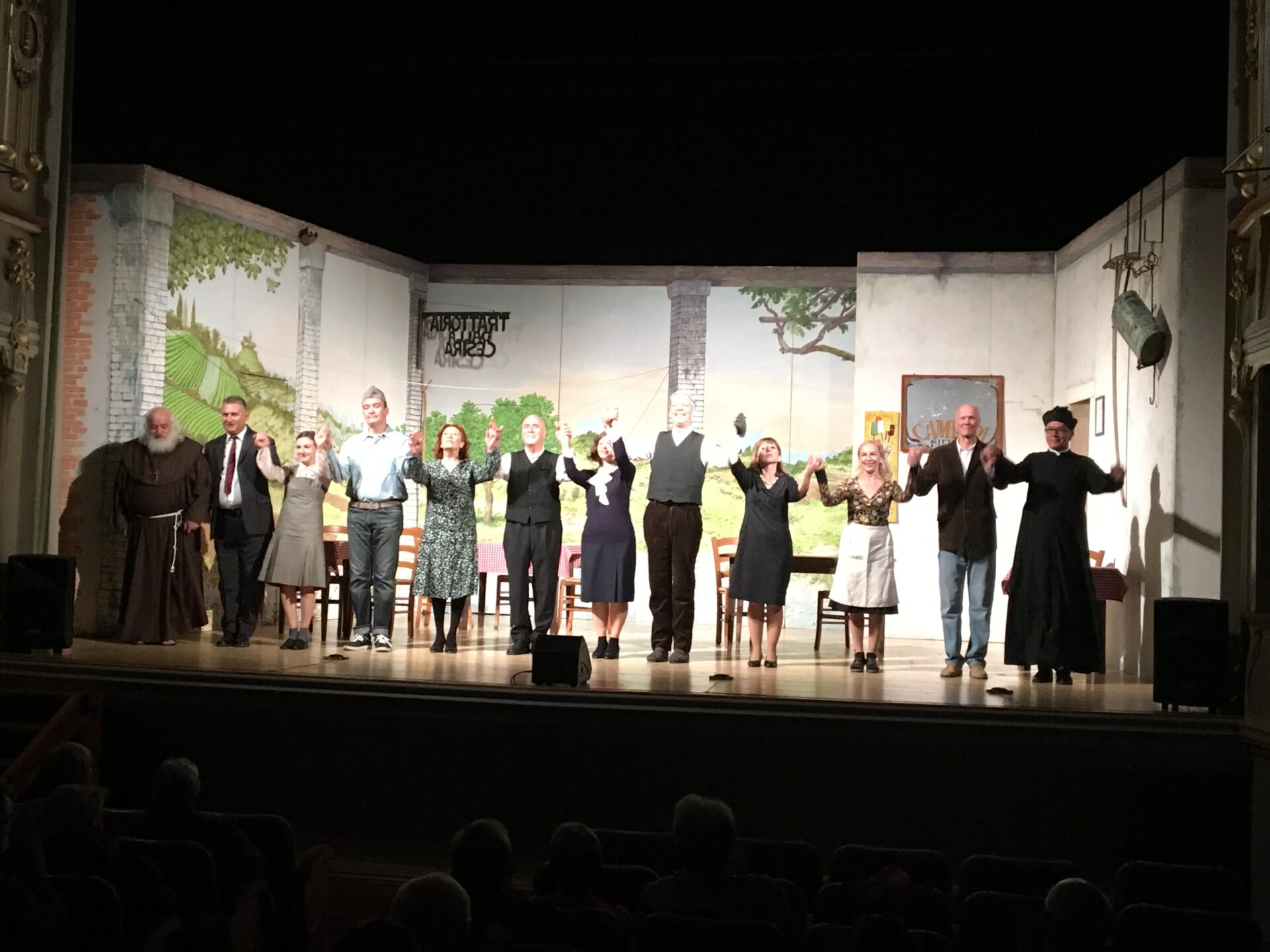 La Compagnia Astichello inaugura il teatro dopo il restauro concluso nel 2019.JPG