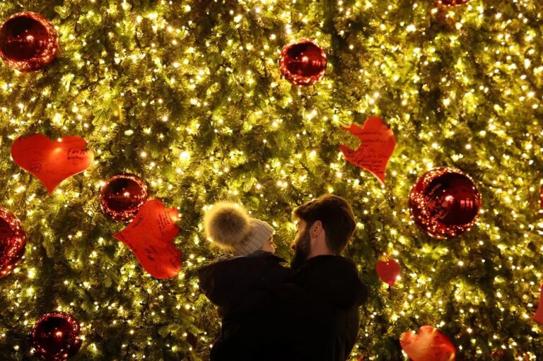 Roma: le foto delle luci di Natale nella città (2)