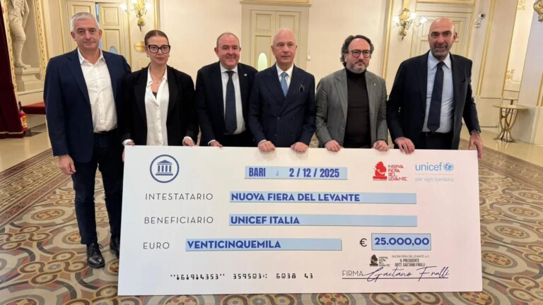 Fiera del Levante e Unicef unite per i bambini