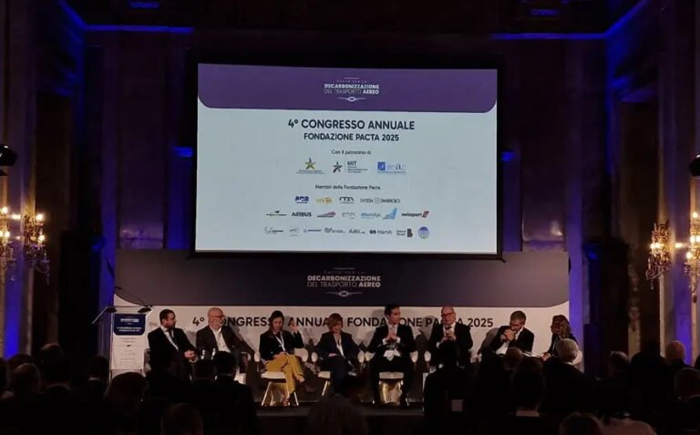 A Roma il congresso annuale della Fondazione PACTA, verso il Net Zero per il trasporto aereo