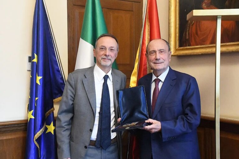 Schifani riceve il nuovo direttore regionale dei Vigili del Fuoco