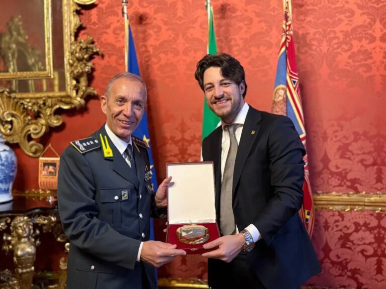 Il presidente Stefani riceve il generale della Guardia di Finanza Giuseppe Gerli