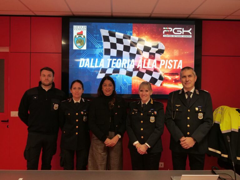 Al via il progetto pilota di educazione stradale del Comune di Venezia