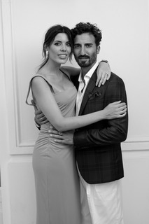 Samuel e la compagna Tania Bambaci