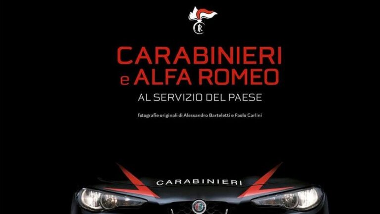 Libro fotografico racconta sodalizio oltre 60 anni tra Carabinieri e Alfa romeo
