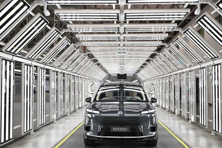 Cina: prodotto milionesimo veicolo NIO nello stabilimento di Hefei (1)