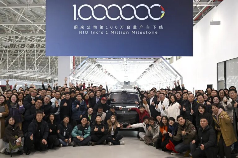 Cina: prodotto milionesimo veicolo NIO nello stabilimento di Hefei (3)