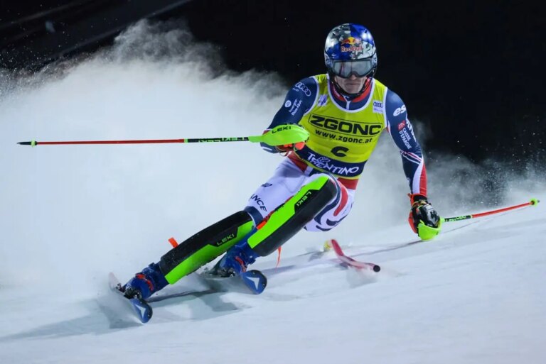 Noel vince lo slalom notturno di Madonna di Campiglio, Sala 19°