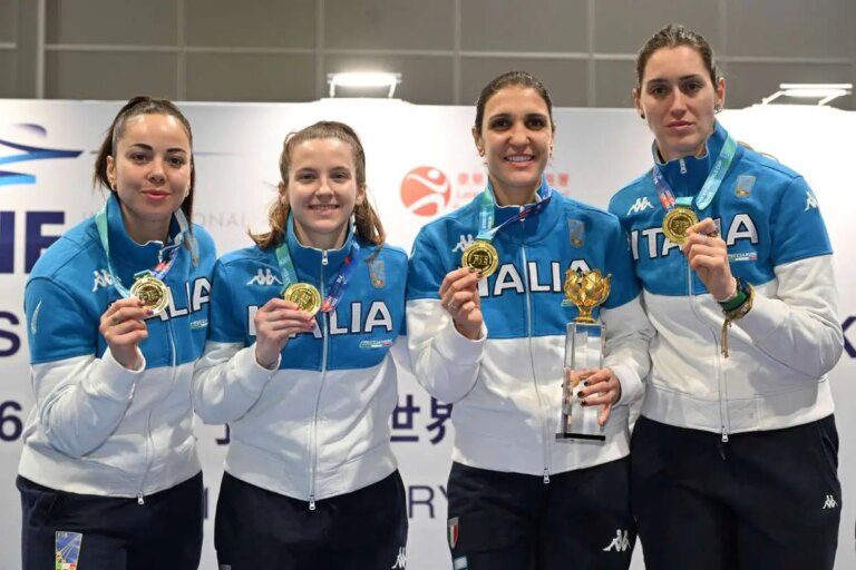Azzurre del fioretto super a Hong Kong, terzo oro consecutivo in Coppa del Mondo
