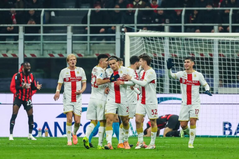 Leao risponde a Colombo, Stanciu sbaglia il rigore al 99′: Milan-Genoa è 1-1