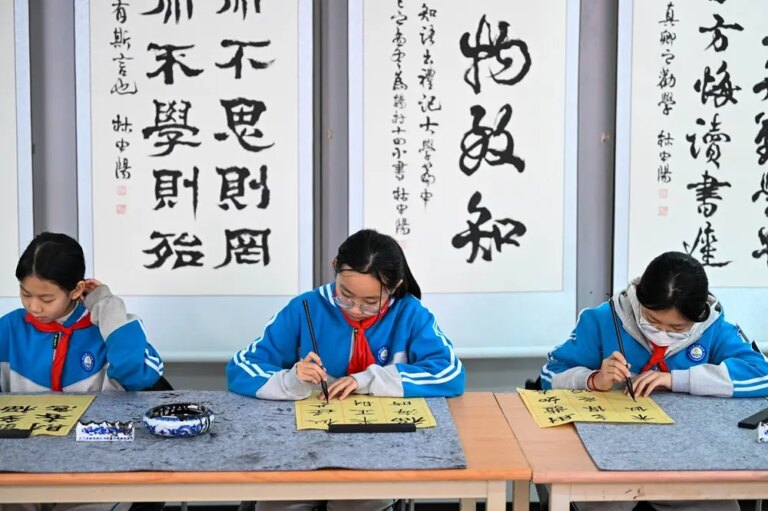 Cina: Tianjin, scuola offre corsi e attività su cultura tradizionale (1)