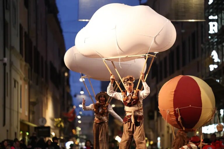 Italia: le immagini della sfilata di Capodanno a Roma (3)